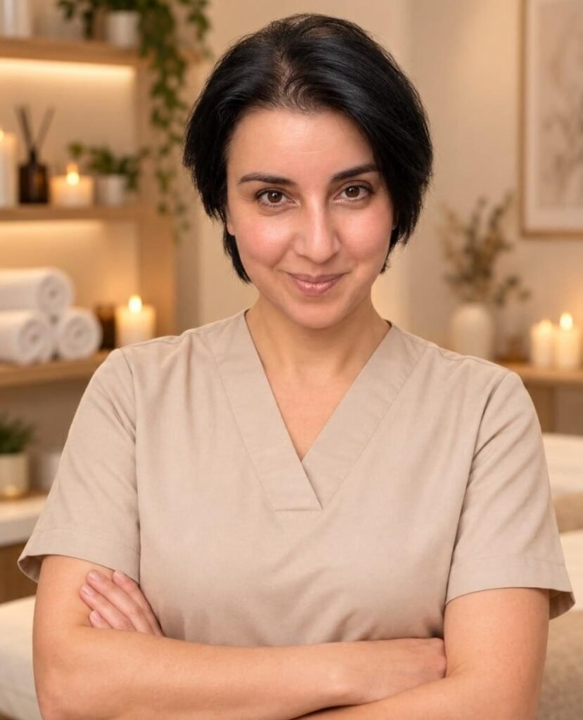 Yuliia Hryhorian, Wellnessmasseurin im WM Studio Wiesbaden